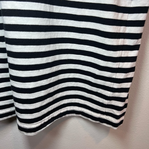 Full Send Nelk Boys Striped Crewneck T-Shirt Black White Embroidered Logo  Sz XL - Picture 10 of 11